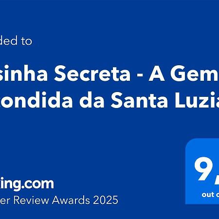 Casinha Secreta - A Gema Escondida Da Santa Luzia Apartment Santa Luzia  Exterior photo