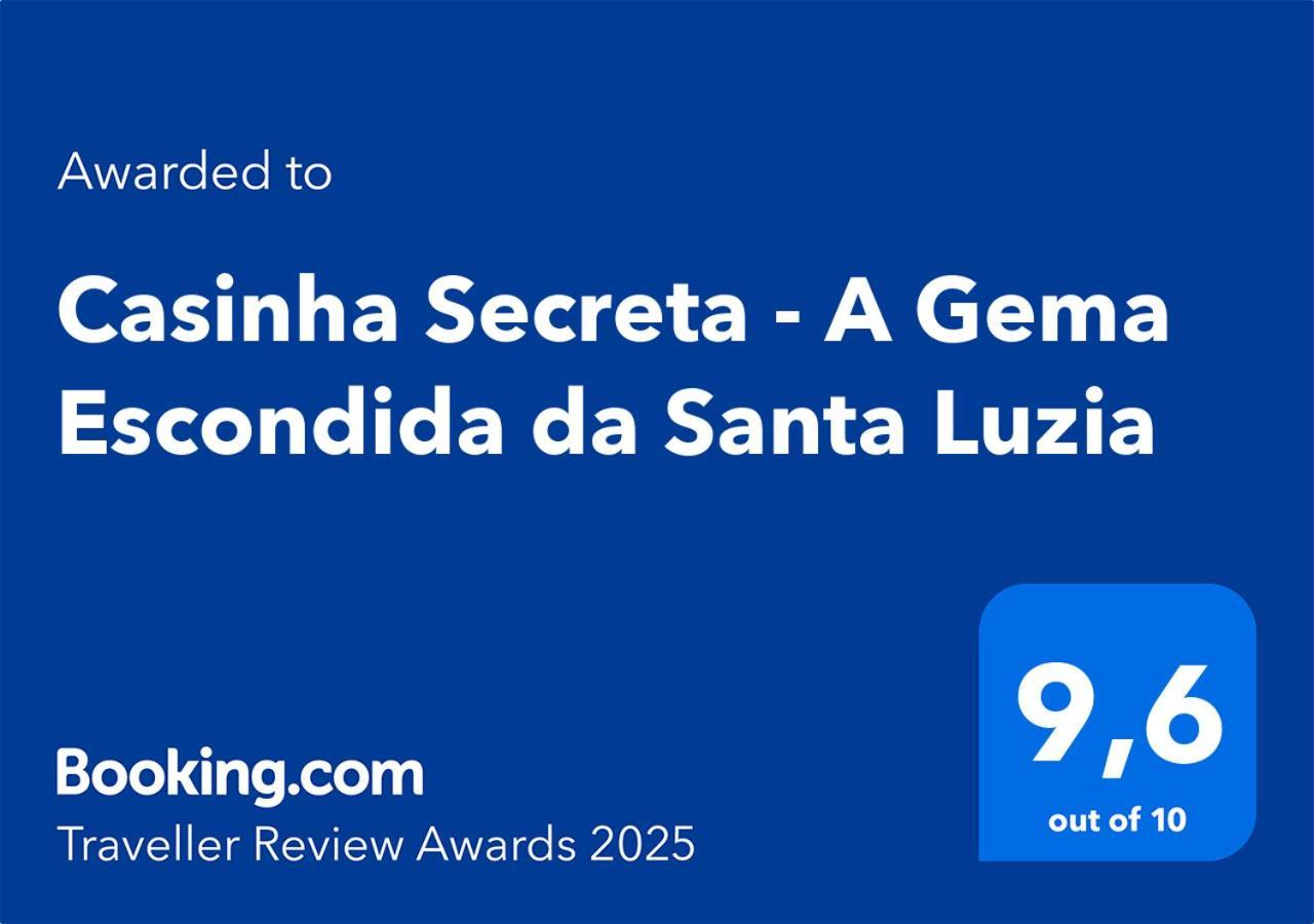 Casinha Secreta - A Gema Escondida Da Santa Luzia Apartment Santa Luzia  Exterior photo